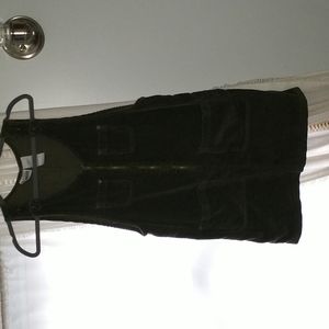 Women's basic editions olive green corduroy jumper